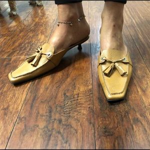 Prada mules with heel